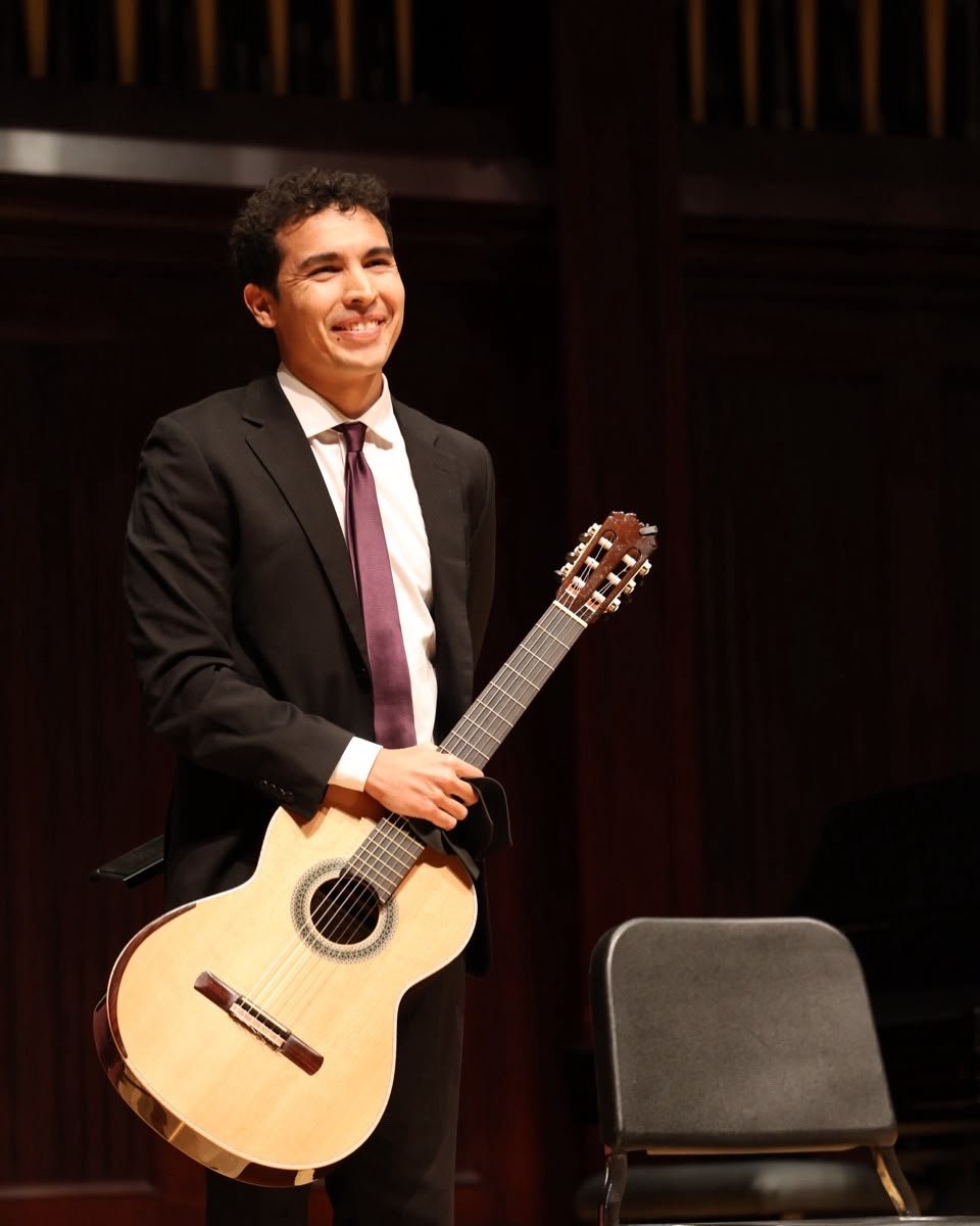 Facundo Martínez classical guitarist Bolton Guitar Studies